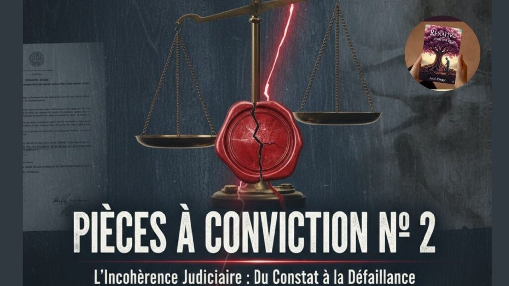 PIÈCE À CONVICTION N°2 : Quand l'Incohérence Judiciaire et l'Irrégularité Procédurale Trahissent la Victime. pièce à conviction n3 l'incohérence judicaire du constat à la défaillance