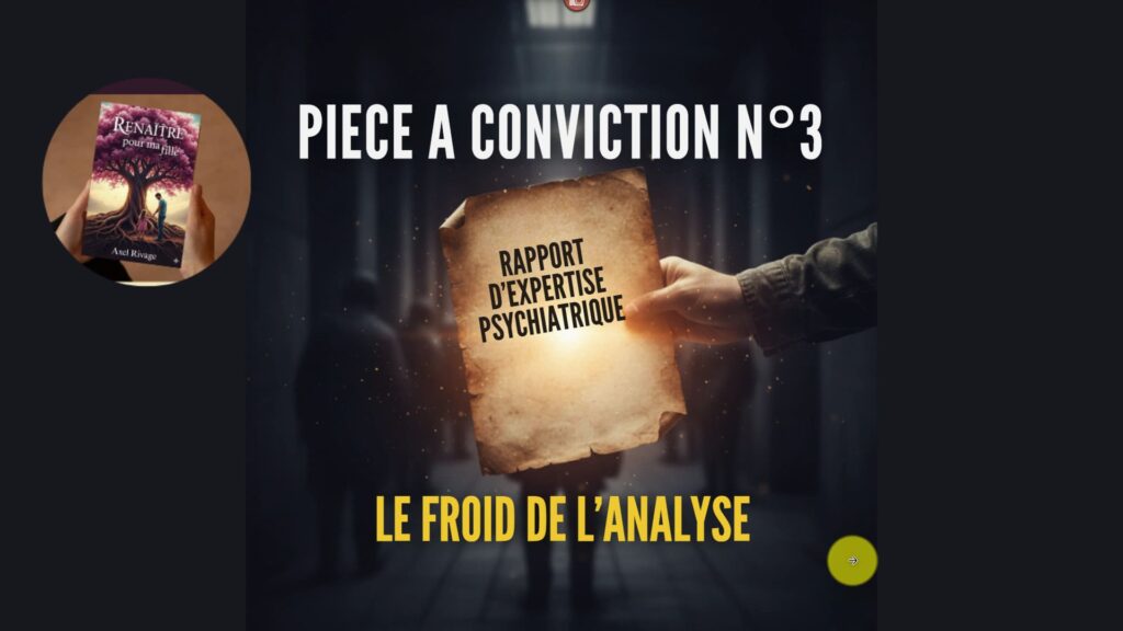 📝 Pièce à Conviction n°3 : Quand le Rapport d'Expertise valide le Double Visage de la Manipulation rapport d'expertise du maintien de la garde alternée livre renaître pour ma fille (1)