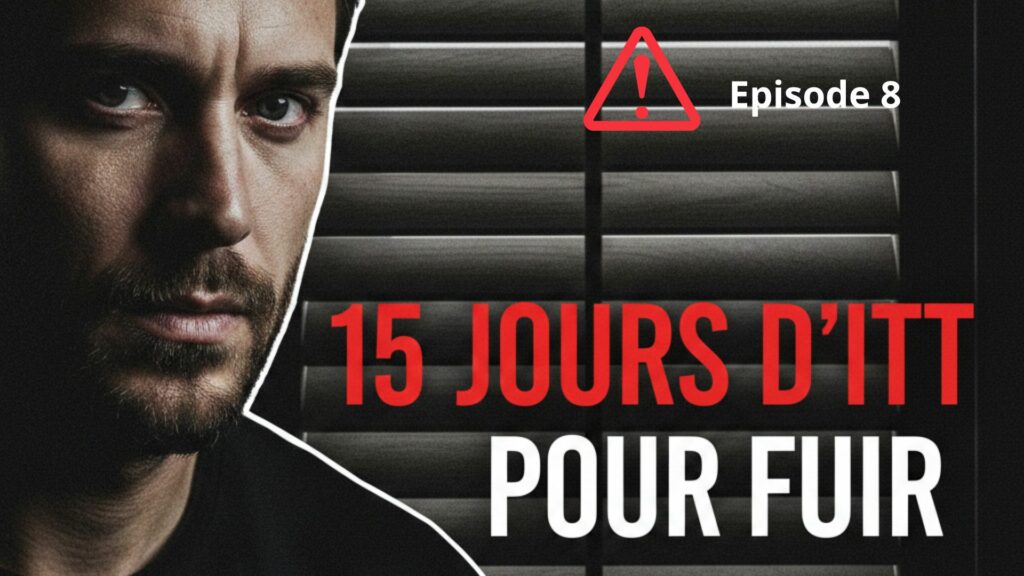 Le prix de la fuite : 15 jours d'ITT pour harcèlement post-séparation axel rivage harcèlement post séparation, travail volets fermés