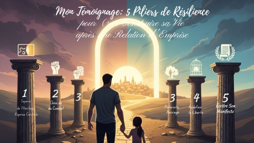 Mon Témoignage : 5 Piliers de Résilience pour (re)Construire sa Vie après une Relation d’Emprise mon témoignage 5 piliers de résilience pour (re(construire sa vie après une relation d'emprise